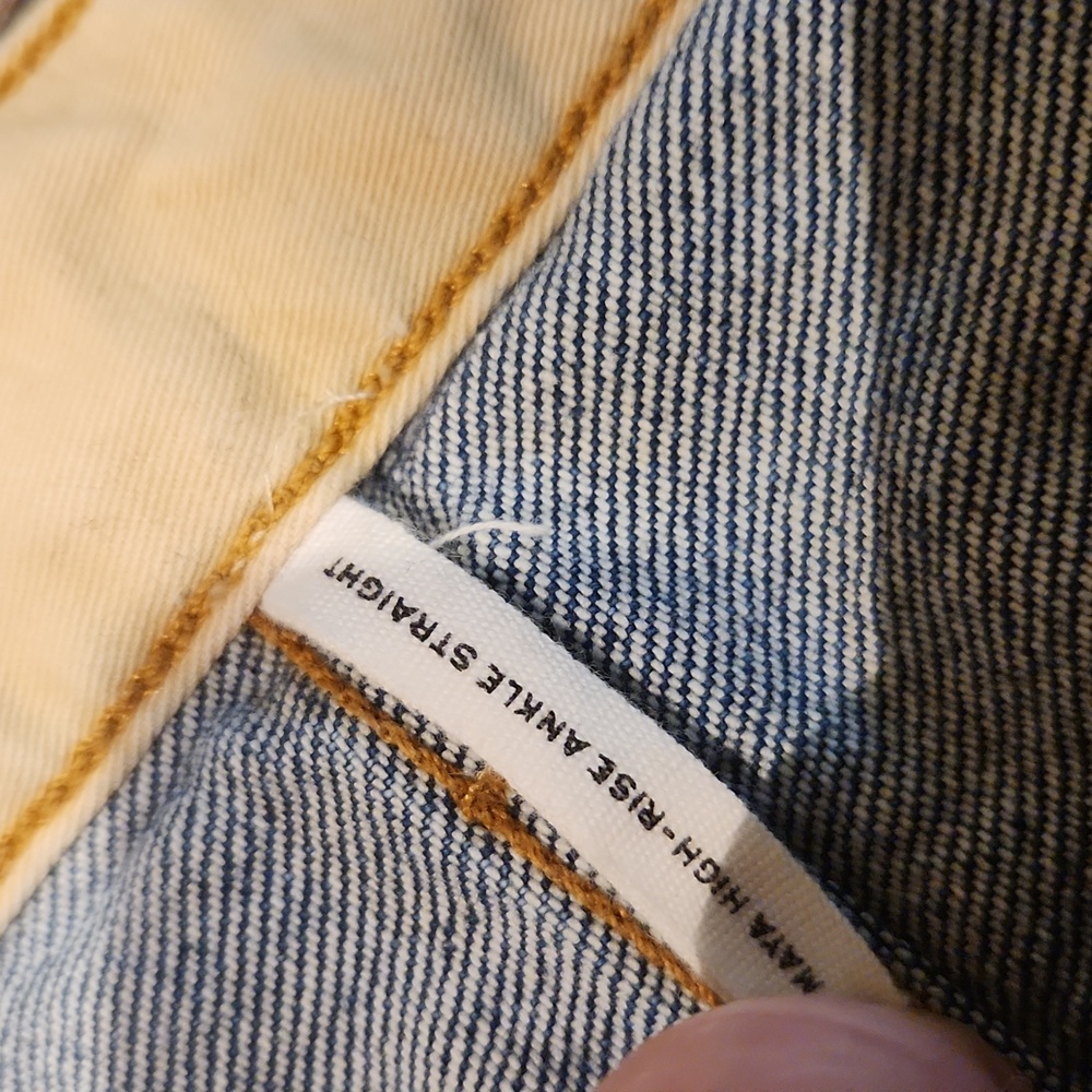❤️ NWOT! RAG & BONE MAYA HIGH RISE ANKLE STRAIGHT JEANS, 2 (26) - Picture 6 of 14
